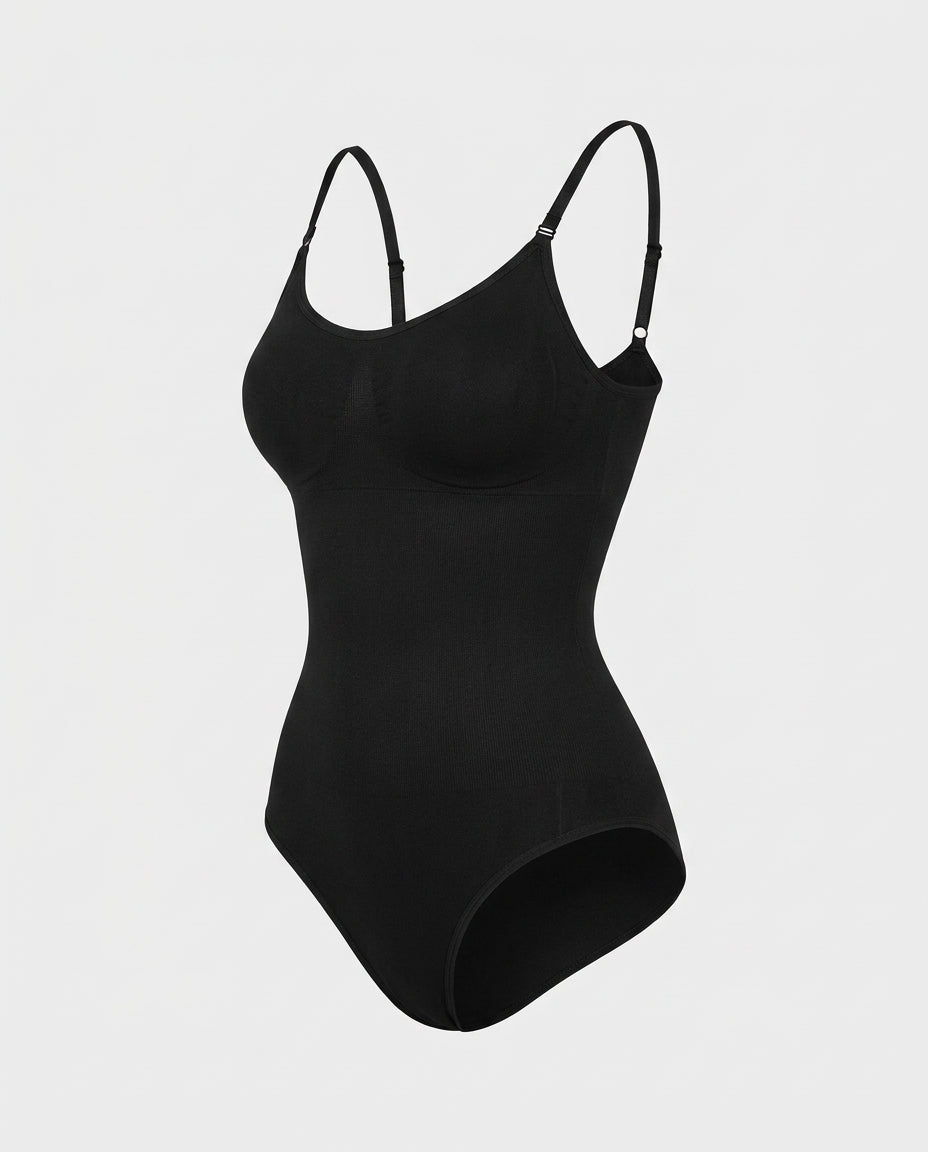 VELORA™ Sculpt Bodysuit in Black, product view