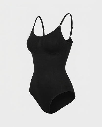 VELORA™ Sculpt Bodysuit in Black, product view